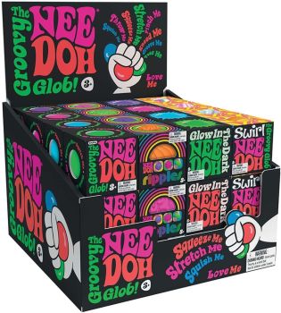 
Mini NeeDoh sensory squeeze toy with a soft, dough-filled texture. 
Perfect for stress relief, focus, and fidgeting.
Comes in one of four fun styles: Original, Swirl, Ripples, or Glow in the Dark.
Units are sent at random
