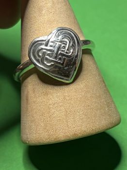 All of our silver rings are made with 100% recycled silver. We even recycle our own scrap silver when we can!&nbsp;