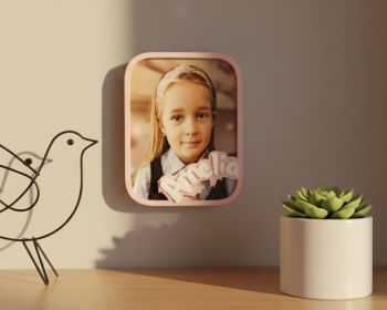 Transform your wall into a personal gallery with the Arc &amp; Edge Photo Tile&mdash;where curved elegance meets bold personalization. This premium tile features softly rounded corners, a satisfying 2cm depth, and your custom name beautifully integrated into an immersive backdrop. Tile size is 20*16cm