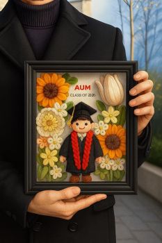 📏 Specifications:
Size: 20 cm x 25 cm (approx. 8x10 inches).
Materials: High-quality pipe cleaners, professional shadow box frame, premium cardstock.
Frame Colors: Black or White (Select your preference at checkout).
&nbsp;