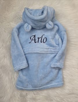 Soft fluffy baby robe&nbsp;