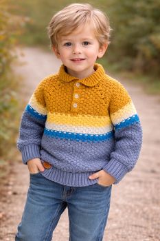 Croched kids jumper
Age:3-4 years