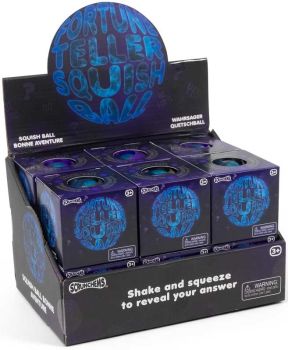 A squishy stress ball with hidden fortune messages inside. Squeeze to reveal playful predictions! Perfect for fidget fun, stress relief, and ages 3+.
&nbsp;