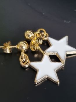 gold pin with star