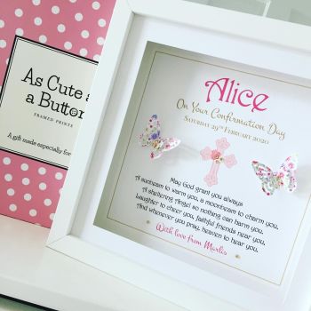 Personalised Confirmation Keepsake to treasure forever&nbsp;