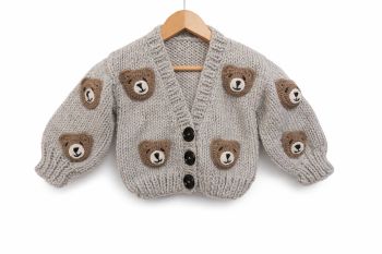Adorable Teddy Bear Sweater Available for 1-year-olds&nbsp;
&nbsp;