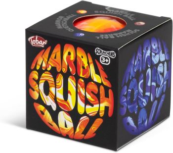 

Enjoy satisfying sensory fun with the Scrunchems Marble Squish Ball.
Designed with a realistic marble effect exterior and a super soft, squidgy interior.
It&rsquo;s perfect for squeezing, stress relief and tactile stimulation.
Colour sent at random


