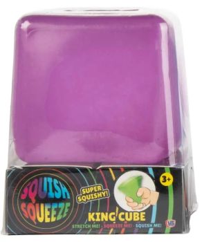 &nbsp;
Large cube-shaped squishy sensory toy with slow-rise texture. Soft, mouldable and perfect for stress relief. Colour sent at random.
