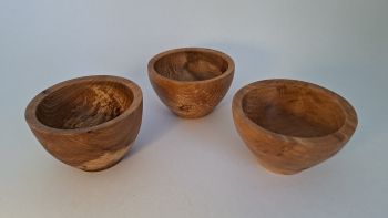 Beech set of 3 small bowls