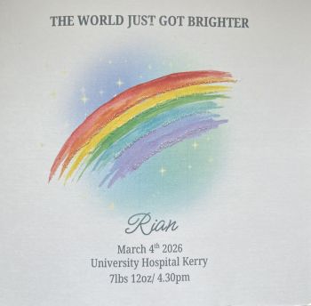 This trinket card celebrates a little one whose arrival feels like sunrise after the longest night, symbolizing love that never gave up and light that always finds its way home.
Personalized with every precious detail of your new arrival&bull; Baby&rsquo;s Full Name&bull; Date of Birth&bull; Time of Arrival&bull; Weight&bull; Length
Designed to be treasured, this Trinket Card is more than a congratulations. It is a gentle celebration of resilience, remembrance, and the bright, beautiful future unfolding in your arms.
Because this little star did not just arrive.They turned the lights back on. ✨🌈