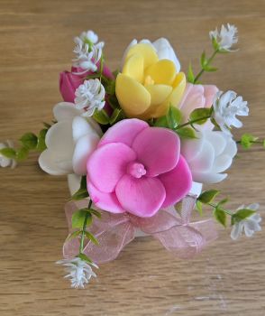Handmade scented soap flowers 🌸
&nbsp;