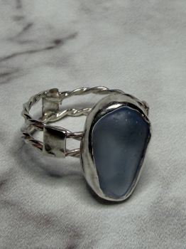 All of our silver rings are made with 100% recycled silver. We even recycle our own scrap silver when we can!&nbsp;