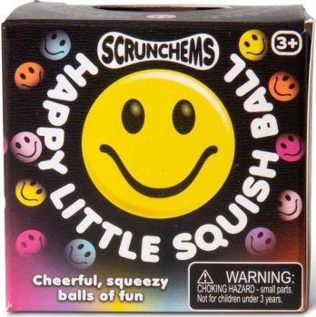 

Retro smiley face squishy stress ball. 
Soft, fun and perfect for stress relief
Fidgeting and everyday relaxation.

