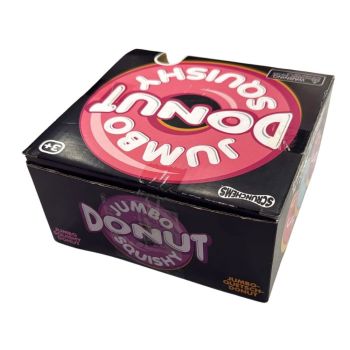 

Extra-large donut squishy with soft foam texture and slow-rise effect.
 Perfect for stress relief, sensory play and fidgeting fun.
Colour sent at random

