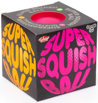 

Super-sized squishy stress ball with neon colours.
 Perfect for relaxation, sensory play and fidgeting fun.
Colour sent at random

