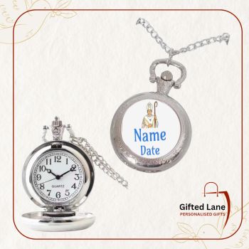 Personalised Confirmation Pocket Watch is a personalised gift accessory for a special day and a keepsake of a special day. They are available in either Silver or Gold and can be personalised with a picture and with a date or name on them. Another special personalised gift from Gifted Lane&nbsp;