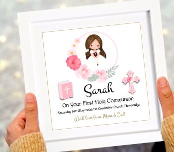 Personalised Communion Frame to treasure forever&nbsp;