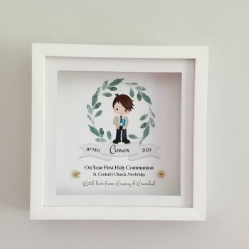 Personalised Communion Frame to treasure forever&nbsp;
