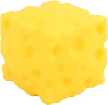 Soft silicone cheese squishy cube for stress relief and sensory play.
 Compact, durable and perfect for everyday use.