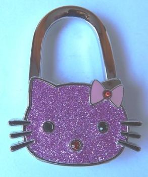 Handbag hooks are a functional accessory and very easy to use.
Perfect to keep your bag off the floor and allows you keep your bag in view at all times.
It can also be hung on your bag as a decoration.