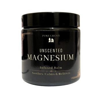 Using only the finest ingredients we are proud to have formulated this wonderfully natural product for those who prefer unscented skincare or perhaps have very sensitive skin.
100g
Magnesium is an extremely important nutrient to replenish and one of the ways to do this is transdermally (through the skin).
&nbsp;