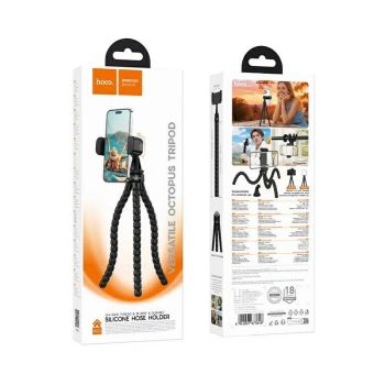 

Flexible octopus-style tripod with 360&deg; rotation.
Compact, lightweight, and perfect for stable hands-free phone use anywhere.

