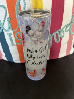 20oz stainless steel tumbler, perfect for hot and cold drinks on the go . Double walled tumbler.&nbsp;