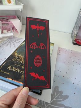 ​Add a touch of magic to your reading with our handmade foil bookmarks. Each piece is individually foiled in my small studio to create a striking, high-shine finish that catches the light beautifully.