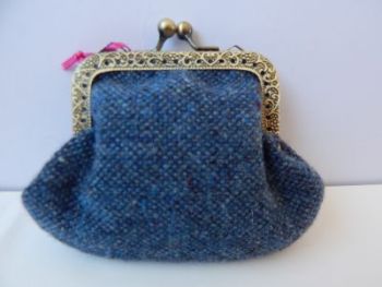 SMALL COIN PURSE. HANDMADE IN IRELAND. GIFT BOXED.