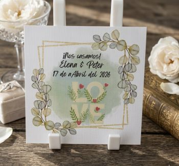 Wedding invitations.