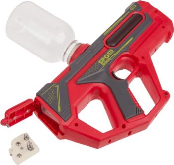Powerful electric water gun with automatic spray, 200ml tank and 5&ndash;7m range&mdash;perfect for summer water fights with no manual pumping required.