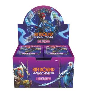 Expand your Riftbound collection with the Unleashed Booster Pack featuring powerful new champions, over 220 cards, stunning alt-art cards, and exciting new gameplay mechanics.