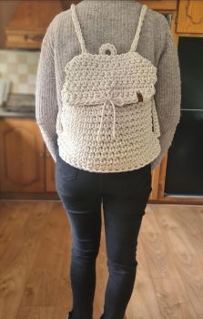 Handmade Drawstring Backpack