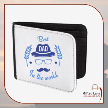 Personalised Father's Day Wallet is a keepsake for a special day or occasion and a personalised gift for Fathers, Grand Fathers, New Fathers even the Uncles. They can be personalised with any picture or text on them. Check out our store today and see, like, comment and review on our full range of personalised gifts from Gifted Lane. Remember a personalised gift from Gifted Lane is always a special gift