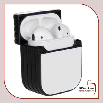 Personalised Air Pod Charger Box is a personalised gift accessory or a keepsake for any music enthusiast. It can be personalised with a picture and with a small amount of text on it. Another special personalised gift from Gifted Lane