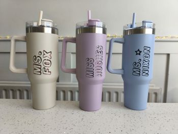 Personalised TEACHER 40oz (1.2l) Stainess steel Drinks / Water Bottle&nbsp;&nbsp;
