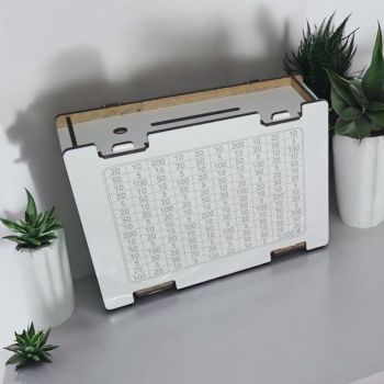 💰 Wooden Money Organizer / Cash Box
&nbsp;
Keep your cash neatly organized with this elegant and practical wooden money box. Designed for quick sorting and easy access, it&rsquo;s perfect for storing banknotes, coins, or vouchers in both personal and professional settings.
&nbsp;
