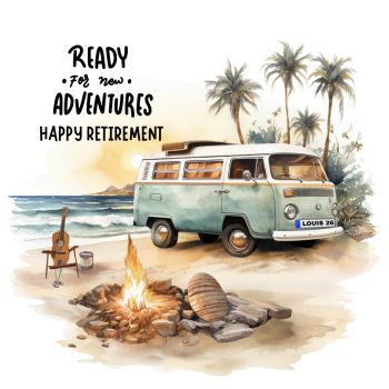 










&nbsp;







&nbsp;












Hit the road in style with this handcrafted camper van card, designed to bring a little adventure straight off the page 🚐✨ Featuring a striking 3D camper van securely attached to the front for a standout layered effect, this card is finished with sparkling glitter fire flames to create a cosy, realistic campfire feel.
Personalise the registration plate with any name and year to make it extra special for the recipient. Perfect for birthdays, retirements, anniversaries, leaving gifts, or any occasion worth celebrating.
An ideal keepsake for camper van lovers, camping enthusiasts, road trip adventurers, and anyone happiest parked under the stars 🌲🔥







