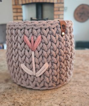 Handmade Tulip basket