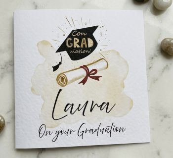 Congratulations greeting card