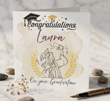 Congratulations greeting card