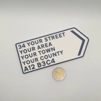 Never search for your eircode again with our sustainably made Irish Road Sign styled Custom Eircode Magnet.&nbsp;