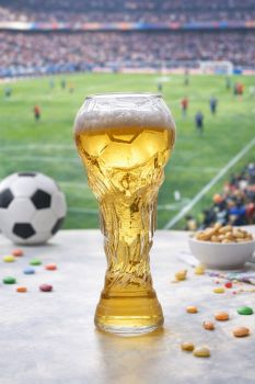 &nbsp;World Cup Trophy Beer Glass 460ml&nbsp;