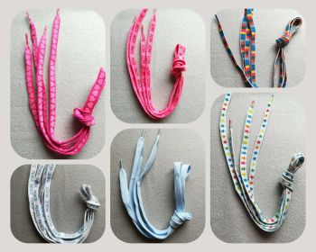 Looking for extra shoelaces for your sneakers? Look no further! These are high quality braided flat shoestrings.
Carefully crafted using only the finest materials, these Laces are a great addition to your project!
Details:
-Sold as a Pair
-Non-Fraying &amp; Extra Durable!
-Premium Reinforced Aglets (tips)
Sizes:
All laces re 98cm
Except:&nbsp;
- peace (word) &amp; pastel blue are 96cm
- multicolor stars are 90cm
💠 Allow for some color difference