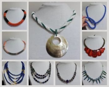 Add a touch of handmade charm to your outfit with these beautiful crocheted beaded necklaces. Each piece is carefully crafted by hand, combining soft crochet techniques with decorative beads to create a unique and stylish accessory.&nbsp;
Available in a variety of styles and colors, these necklaces are perfect for everyday wear or as a statement piece for special occasions.
✨Allow for some color difference