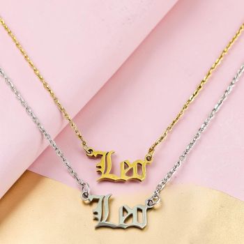 The Elegant Leo Zodiac Necklace represents confidence, courage and natural Leadership.
Can be worn alone or layered with your favourite pieces.
Perfect for Birthday, Gifts, Prom