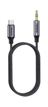 Connect your USB-C devices directly to any auxiliary audio system with the Foneng BM31 Aux Cable.
This premium Type-C male to 3.5mm male audio cable features a built-in smart IC chip for super compatibility and high-fidelity lossless sound.
Wrapped in a rugged cotton mesh braided wire with stylish aluminum alloy shells, it offers top-tier durability and clear sound reproduction.
&nbsp;