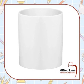 Keep your pencils, pens and supplies tidy with a Personalised Ceramic Pencil Pot from Gifted Lane. Our Pencil Pots can be personalised with any pictures or text on them. Another special personalised gift from Gifted Lane. Check out our store today and view our full range of personalised gifts from Gifted Lane. Remember a personalised gift from Gifted Lane is always a special gift