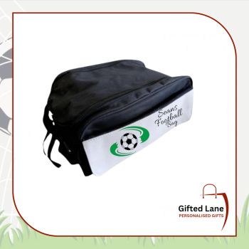 Keep your Football Boots or sports shoes safe with a Personalised Boot Bag from Gifted Lane. Our Boots Bag can be personalised with a picture or text on them. Another special personalised gift from Gifted Lane. Check out our store today and view our full range of personalised gifts from Gifted Lane. Remember a personalised gift from Gifted Lane is always a special gift