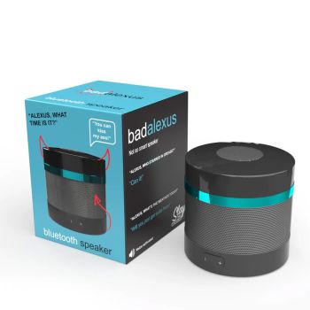 Meet the Bad Alexus Bluetooth Speaker, the potty-mouthed novelty gadget ready to spice up any gathering with delightfully rude and unapologetic responses! Featuring hilarious, snarky one-liners in both British and American accents, this stylish speaker brings laughter and surprises to any party. With seamless Bluetooth music streaming and easy USB recharging, it is the ultimate gift for friends who appreciate playful, cheeky humour.